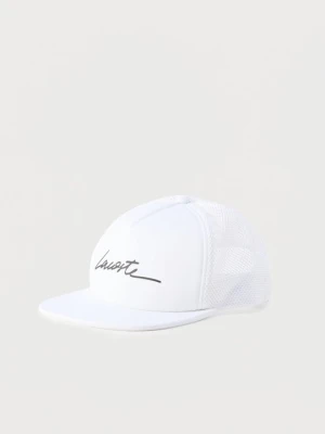 Czapka z daszkiem Lacoste biały