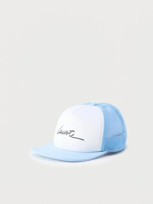Czapka z daszkiem Lacoste jasnoniebieski