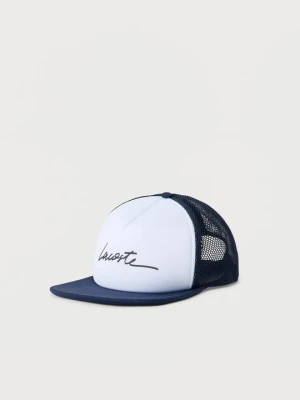 Czapka z daszkiem Lacoste niebieski