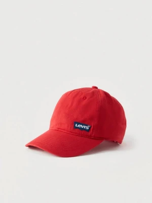 Czapka z daszkiem Levi's czerwony