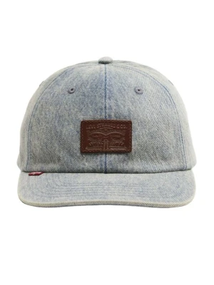 Czapka z daszkiem Levi's jasnoniebieski denim