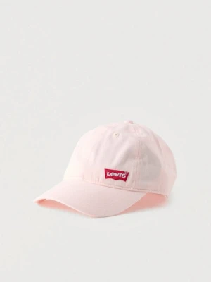 Czapka z daszkiem Levi's jasnoróżowy