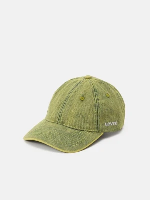 Czapka z daszkiem Levi's jasnozielony