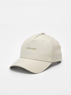 Czapka z daszkiem Lyle & Scott beżowy
