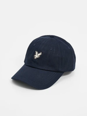 Czapka z daszkiem Lyle & Scott granatowy