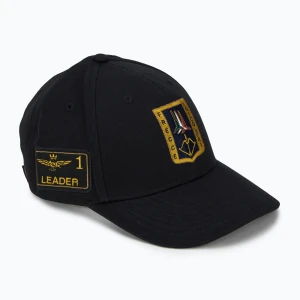 Czapka z daszkiem męska Aeronautica Militare 251HA1150CT3043 jet black