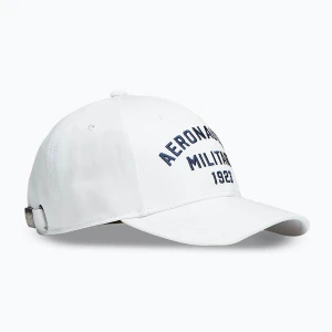 Czapka z daszkiem męska Aeronautica Militare HA1104UCT02 off white