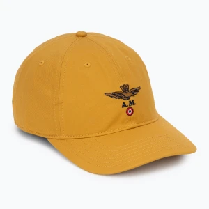 Czapka z daszkiem męska Aeronautica Militare HA1246UCT02 mustard yellow