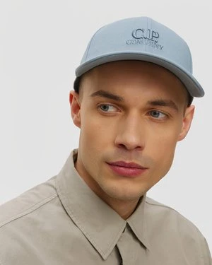 Czapka Z Daszkiem Męska C.p. Company Gabardine Logo Cap CP Company