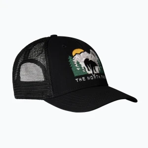 Czapka z daszkiem męska The North Face Embroidered Mudder Trucker tnf black/tnf black