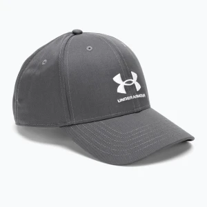 Czapka z daszkiem męska Under Armour Branded Lockup Adj pitch gray / white Szary