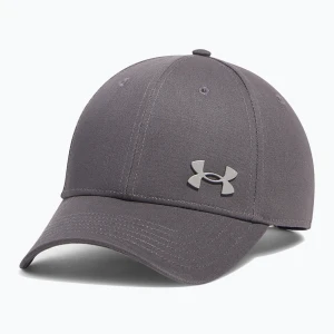 Czapka z daszkiem męska Under Armour Sportstyle Metal Adjustable castlerock / silver Szary