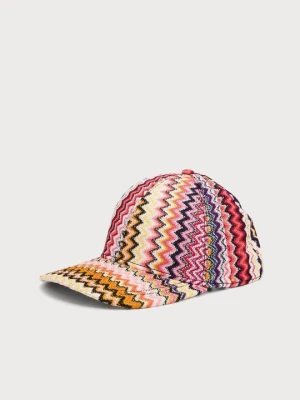 Czapka z daszkiem Missoni zielony