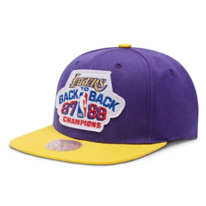 Czapka z daszkiem Mitchell & Ness HHSS4195 Fioletowy