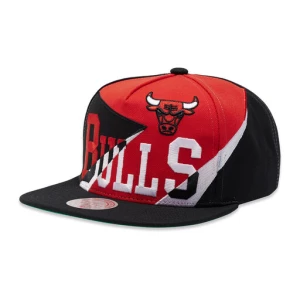Czapka z daszkiem Mitchell & Ness NBA Multiply Bulls HHSS4521 Red