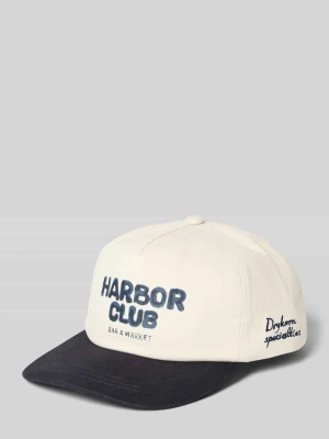 Czapka z daszkiem, nadrukiem i haftem model ‘JANORA’ drykorn