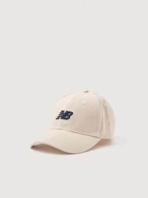 Czapka z daszkiem New Balance beżowy