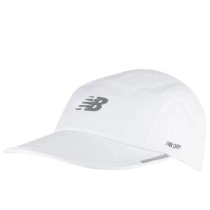 Czapka z daszkiem New Balance LAH41001WT - biała