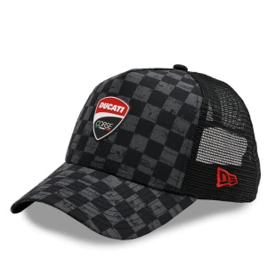 Czapka z daszkiem New Era Aop Check Trucker Ducati 60435569 Czarny