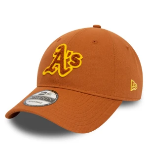Czapka z daszkiem New Era Boucle 920 Athletics 60435078 Brązowy