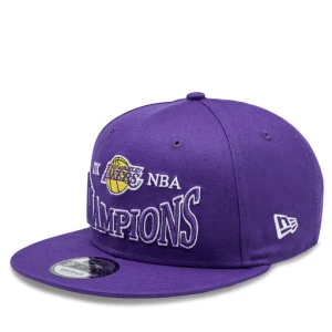 Czapka z daszkiem New Era Champions Patch 950 Lakers 60364222 Fioletowy
