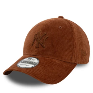 Czapka z daszkiem New Era Cord New York Yankees 9FORTY 60580824 Brązowy