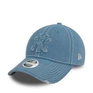 Czapka z daszkiem New Era Denim Distress 60565485 Niebieski