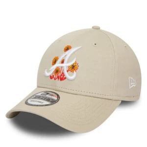 Czapka z daszkiem New Era Flower Icon 940 Braves 60435112 Beżowy