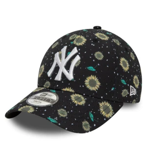 Czapka z daszkiem New Era Kids Floral Aop 940 Ne 60503478 S Czarny