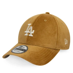Czapka z daszkiem New Era La Dodgers Cord 9Forty 60595256 Brązowy