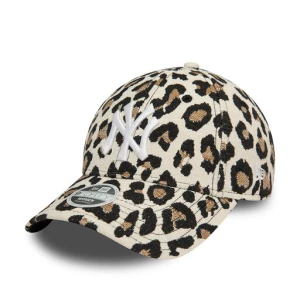 Czapka z daszkiem New Era Leopard 9Forty 60565254 Beżowy