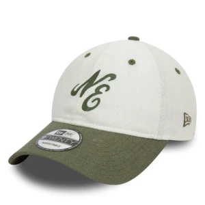Czapka z daszkiem New Era Linen Script 920 Ne 60503545 Écru