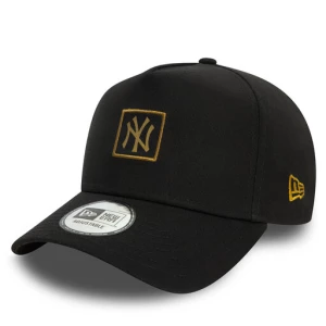 Czapka z daszkiem New Era Metallic Patch New York Yankees 9FORTY E-Frame 60580701 Czarny