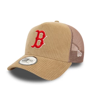 Czapka z daszkiem New Era Mlb Cord Trucker Bo 60565522 Beżowy