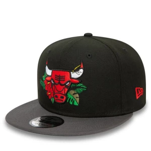 Czapka z daszkiem New Era Nba Floral 950 Bulls 60503483 Czarny