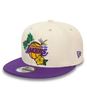 Czapka z daszkiem New Era Nba Floral 950 Lakers 60503484 Beżowy