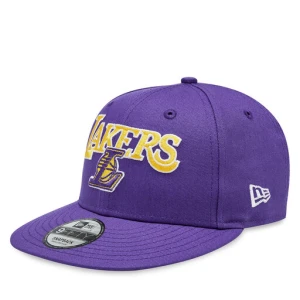 Czapka z daszkiem New Era Nba Patch 950 Lakers 60364261 Fioletowy