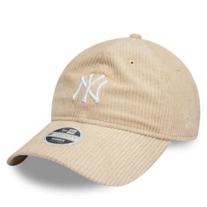 Czapka z daszkiem New Era New York Yankees Cord 9Twenty 60595358 Beżowy