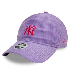 Czapka z daszkiem New Era New York Yankees Cord 9Twenty 60595365 Fioletowy