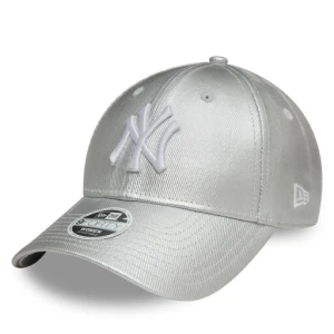 Czapka z daszkiem New Era New York Yankees Met Denim 9Forty 60595374 Srebrny
