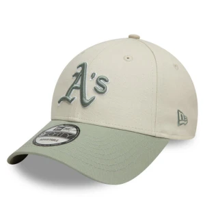 Czapka z daszkiem New Era Oakland Athletics World Series Patch 9FORTY 60595244 Beżowy