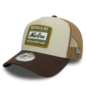 Czapka z daszkiem New Era Patch Canvas 60603674 Beżowy