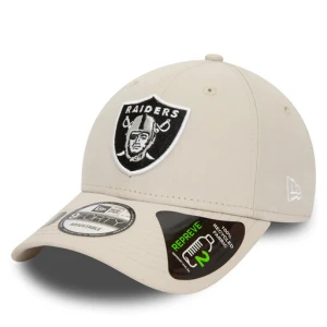 Czapka z daszkiem New Era Repreve 940 Raiders 60435235 Écru