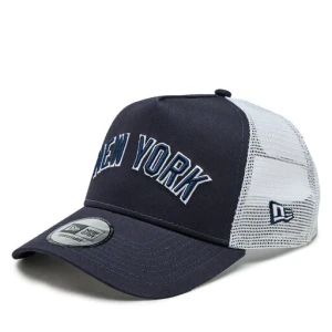 Czapka z daszkiem New Era Team Script Trucker Nyy 60364216 Czarny
