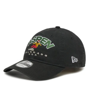 Czapka z daszkiem New Era Washed Aspen Ski 9TWENTY 60580870 Czarny