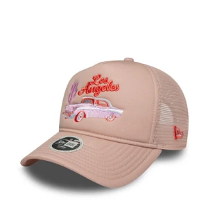 Czapka z daszkiem New Era Western 9FORTY A-Frame 60667504 Różowy