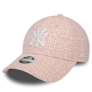 Czapka z daszkiem New Era Wmns Summer Tweed Nyy 60434980 Różowy