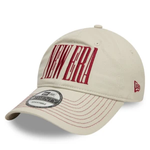 Czapka z daszkiem New Era Wordmark 9TWENTY 60595444 Beżowy