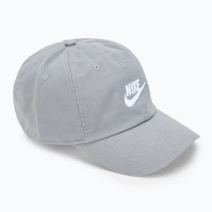 Czapka z daszkiem Nike Club Unstructured Futura Wash particle grey/white
