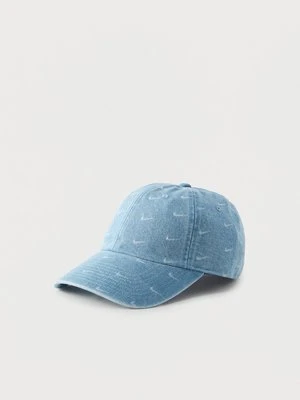 Czapka z daszkiem Nike niebieski denim